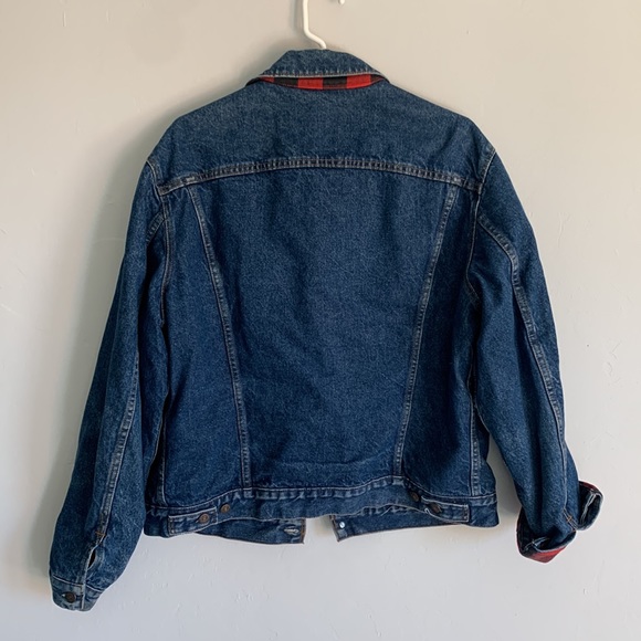 Levi’s VINTAGE flannel-lined trucker jacket - Picture 2 of 7
